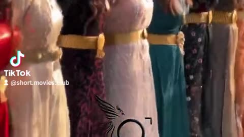 Beautifull Kurdish girls dance