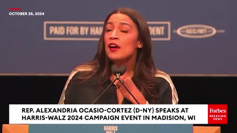 AOC Offers Blistering Response To Tony Hinchcliffe's Remarks At Trump's Madison Square Garden Rally