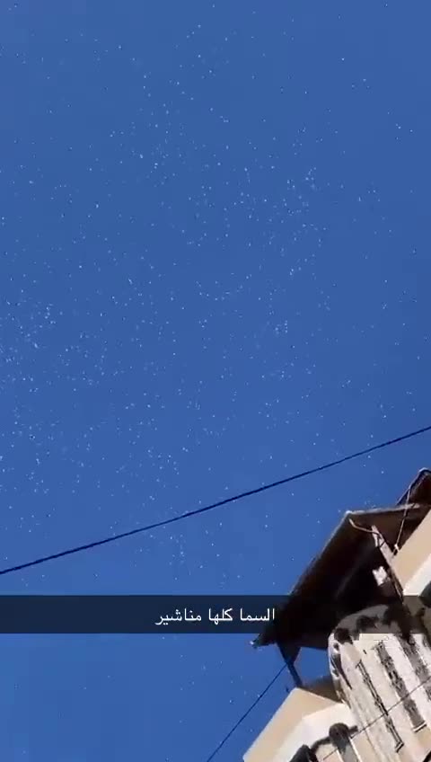 Israel military dropped 'THOUSANDS' of flyers on Gaza warning residents to flee