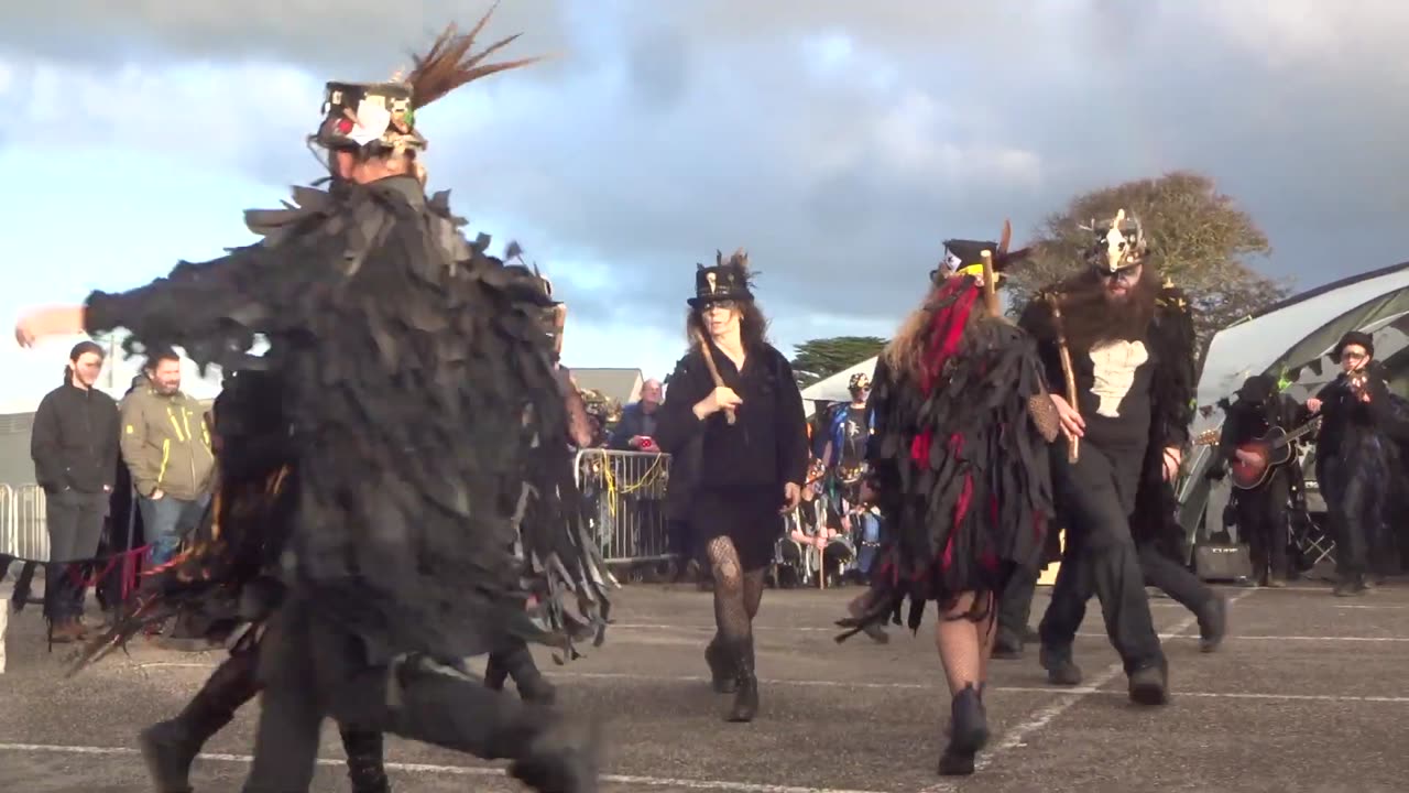 Beltane Border Morris - Haytor - The Dark Gathering - 28 Oct 23