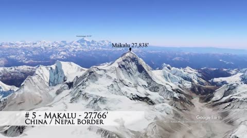 The Worlds 14 Tallest Mountains