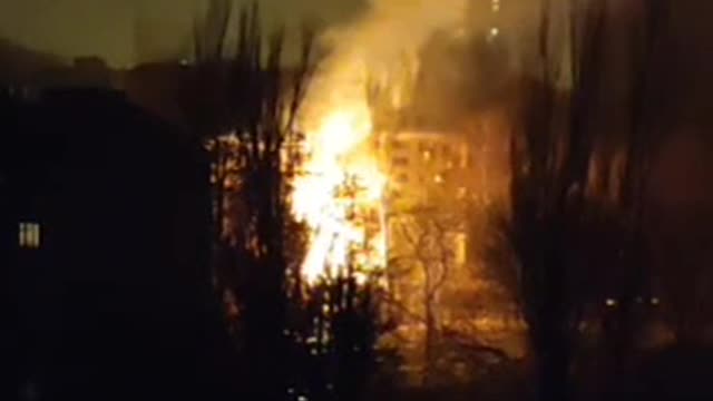 Center of Donetsk again came under Ukrainian terrorists shelling