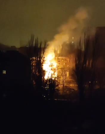 Center of Donetsk again came under Ukrainian terrorists shelling