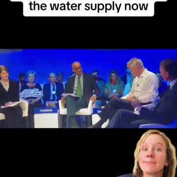 "WEF"Wants To Hijack The Water Supply