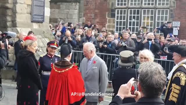 King Charles Gets Eggs Thrown at Him by Protester TMZ Royal Tea