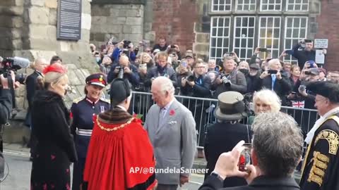 King Charles Gets Eggs Thrown at Him by Protester TMZ Royal Tea