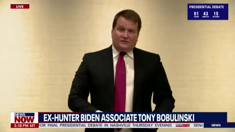 "Hunter Biden Lied" - Tony Bobulinski Testimony (Oct 22, 2020)