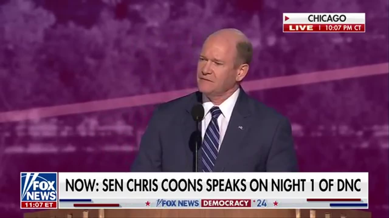 Sen. Chris Coons thanks Biden for 'elevating a great leader' in Kamala Harris