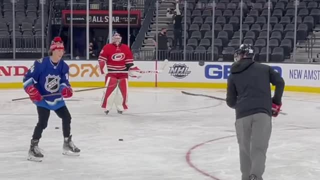 Aho said he has been workin on some moves… guy wasnt lying 🔥🔥