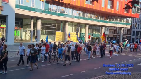 MONTAGSSPAZIERGANG, Start und Ankunft - BAUTZEN, 12 06 2023, 123. MAHNWACHE 🕊