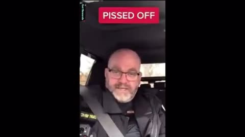 Pissed off Canadian Police Officer