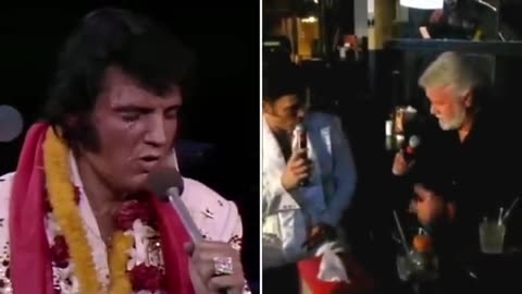 Elvis Presley and Bob Joyce An American Trilogy Full Song Comparison Side By Side 2011