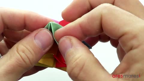 Omega Origami Star (easy - modular)