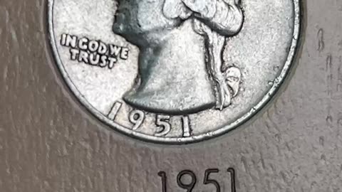 Quarter Album Fill 112 - Silver coins holding places!
