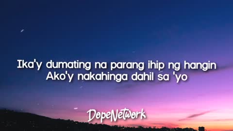 Moira Dela Torre - Dito Ka Lang (Lyrics)