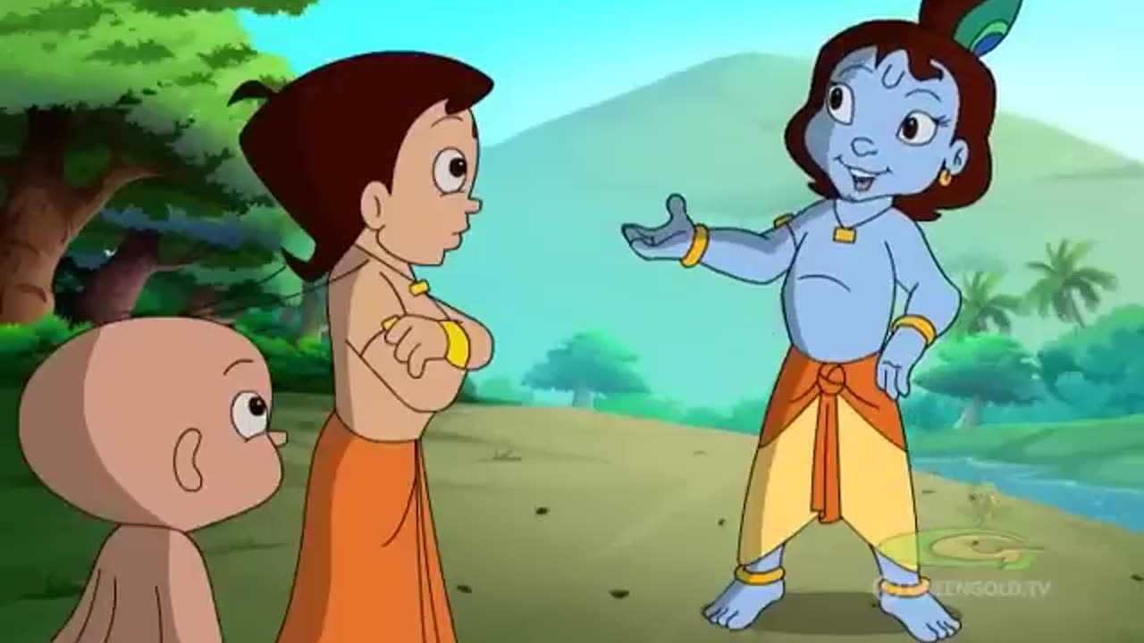 Chhota bheem and lord krishna /cartoon ror kids