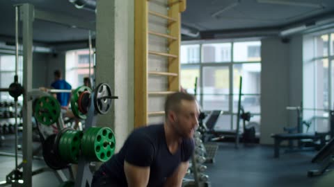 Exercising with cattel ball