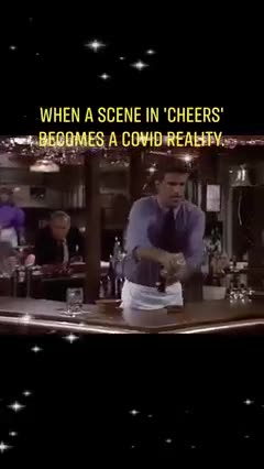 Remember Cheers? Here's a short clip that's funny, however, is very much like the covid propaganda.