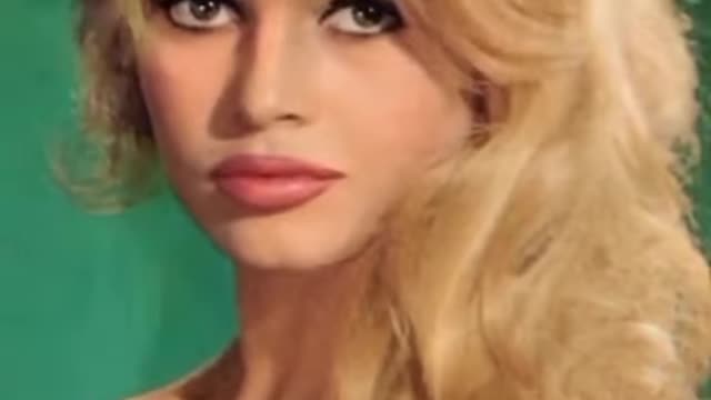 Evolution of Brigitte Bardot #shorts