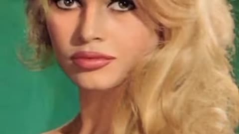 Evolution of Brigitte Bardot #shorts
