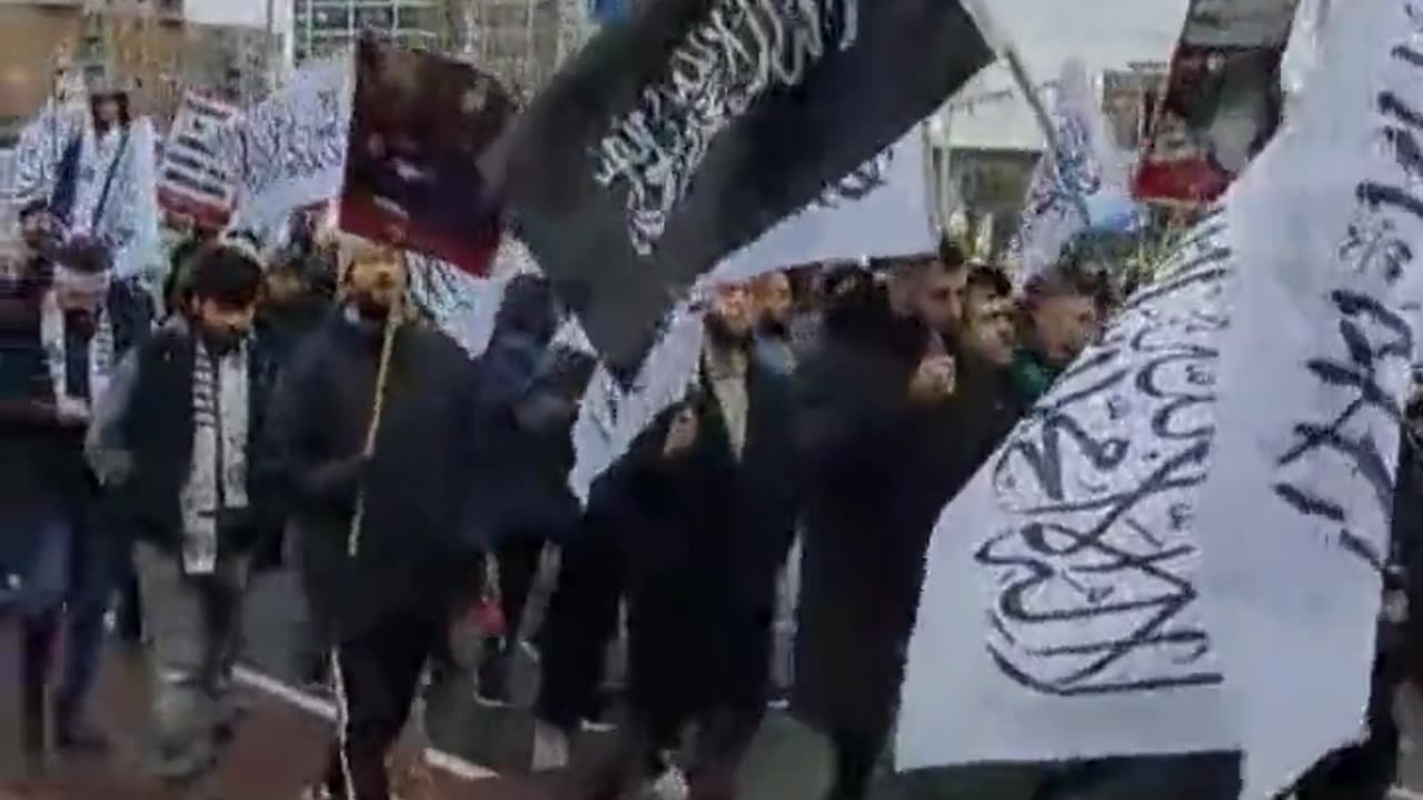 Muslims in Holland took to the streets to protest against the new Prime Minister of Holland.