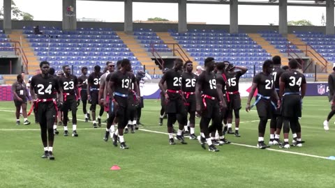 NFL's Africa talent search on display in Nigeria