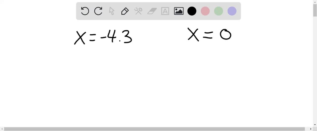 Determine whether each pair of lines is parallel, perpendicular, or neither. [ x=-4. ]