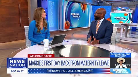 'Most beautiful three months': Markie Martin returns from maternity leave | Morning in America