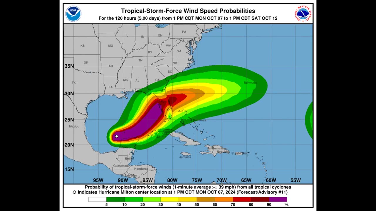 ⚠️HURRICANE MILTON (TROPICAL STORM) HAARP SOUNDS - UPDATE 10.7.24 - 6PM EASTERN - LINKS!