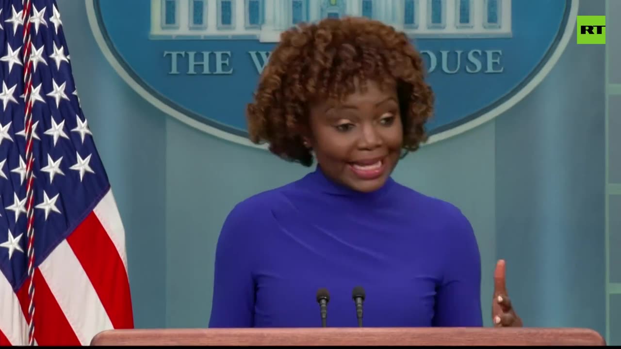 Karine Jean-Pierre answers another question she was never asked