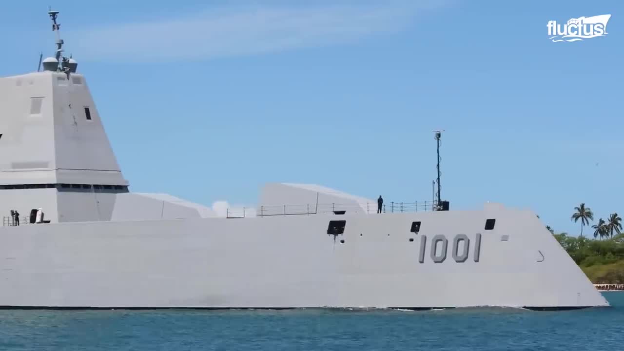 Life Inside US Weird Looking $4.5 Billion Advanced Stealth Ship