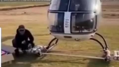 Helicopter Blows Out Massive Fireworks Show...#viral #satisfying