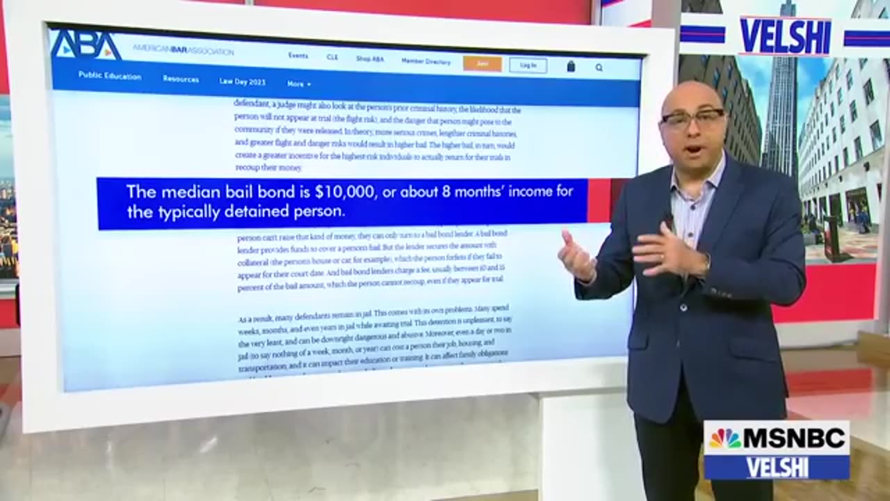 Velshi: The injustice of Cash Bail