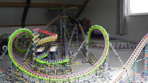 Five Years of K'NEX Coaster Building - a Compilation Video