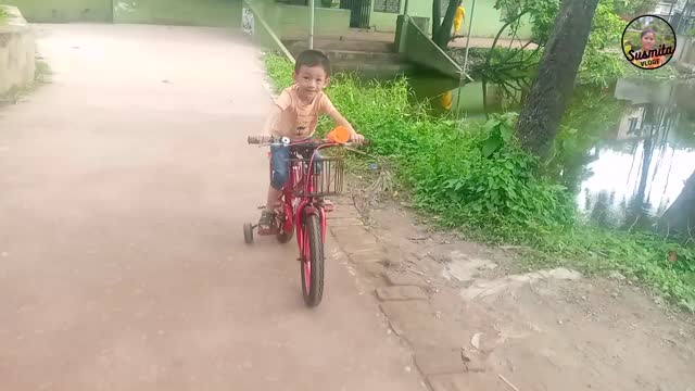 my fast son by cicle driver