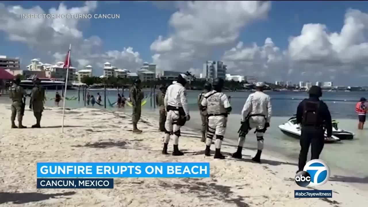 Gunmen Attack Tourist Beach In Cancun