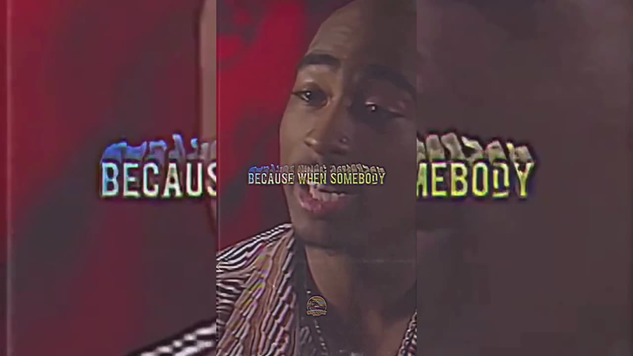 Tupac talks about how the media works💯🐐