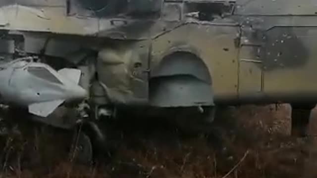 UKRAINE SHOT DOWN A RUSSIAN HELICOPTER