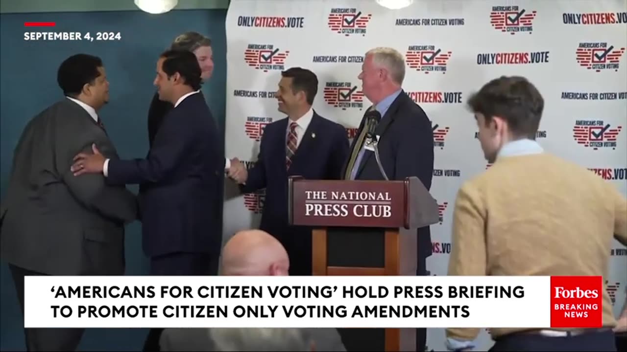 BREAKING NEWS: Americans For Citizen Voting Unveil New Efforts To Stop Non-Citizens From Voting!!