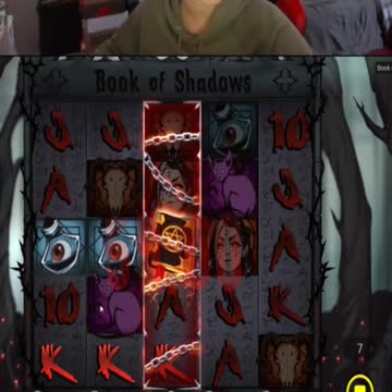 INSANE BOOK OF SHADOW BASE GAME WIN!