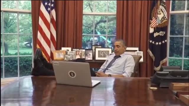 Obama Took Over Oval OfficeInstead of Biden