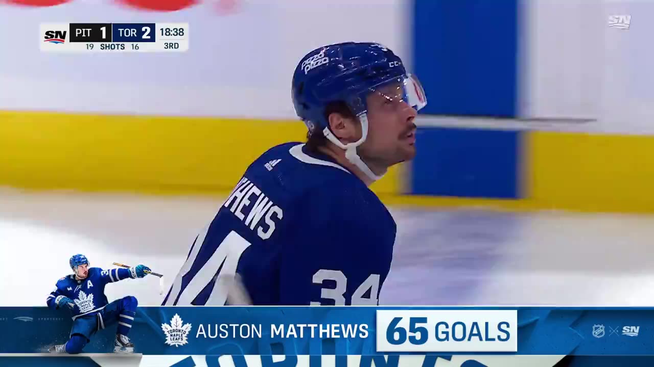 NHL AUSTON MATTHEWS in action‼️