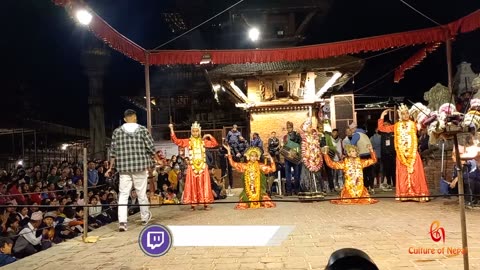 Narayan Gan I, Narasimha Avatar, Kartik Nach, Patan, Lalitpur, 2080, Day 8, Part II