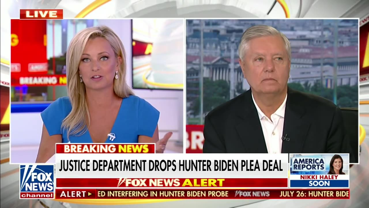 Graham Reacts to David Weiss Being Named Special Counsel in Hunter Biden Probe