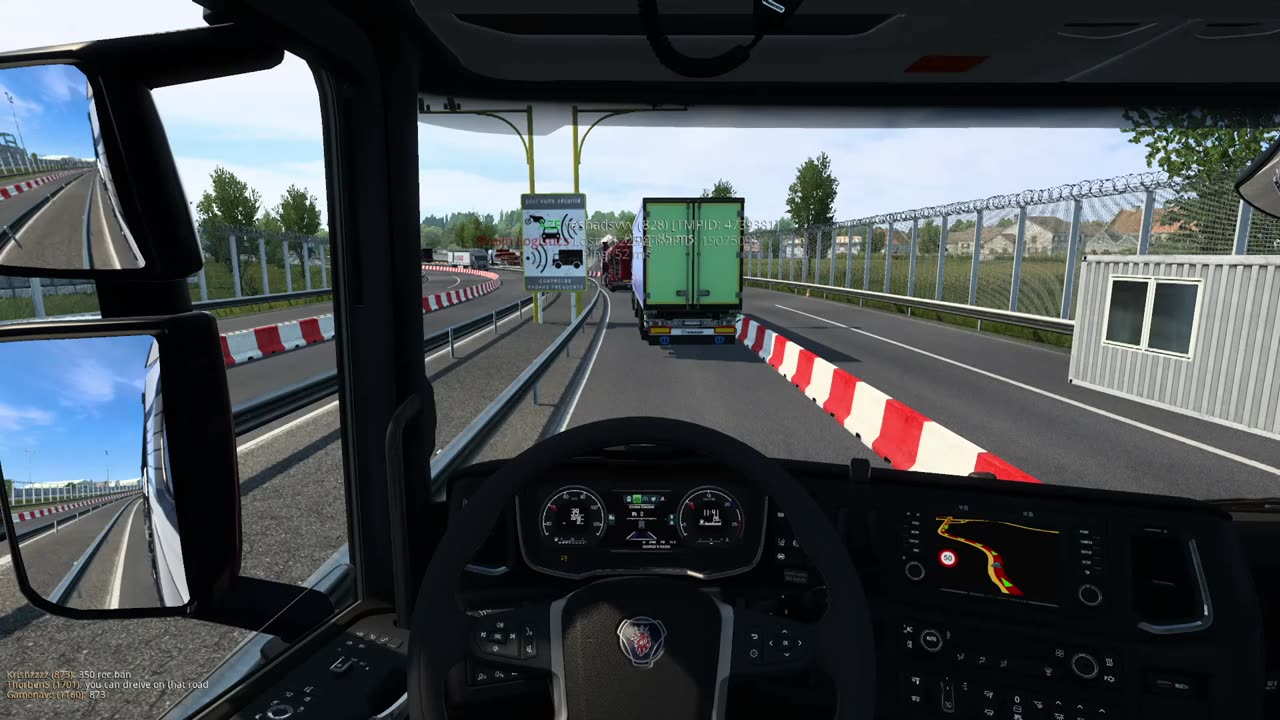 ETS2|TruckersMP|Featured Zone|Calais To Brussels|Half Full Server|Scania R410