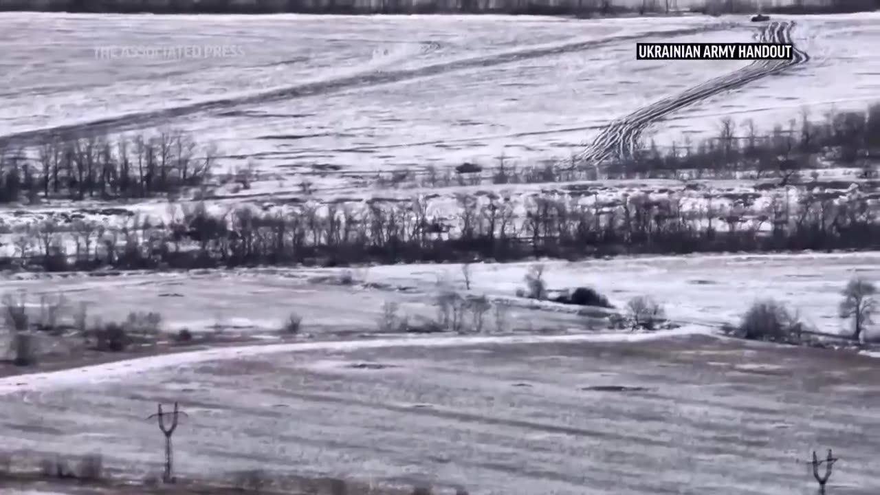 Associated Press video showing the #Ukraine army unit commander bearing ISIS insignia