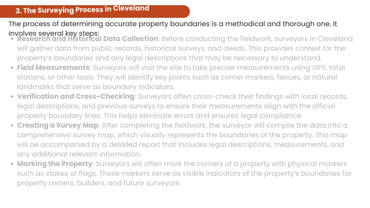 Why Property Owners Rely on Surveyors in Cleveland Ohio for Accuracy