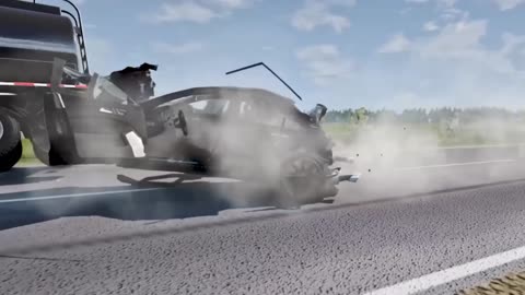 beamng crash video