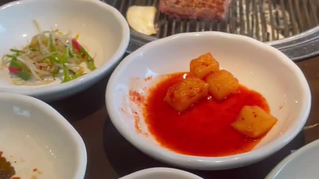 Do you see lot of food of Korean food.