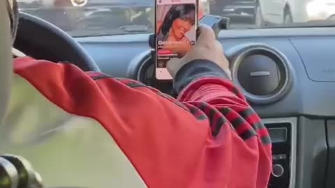 Swipe Right at Stop Light